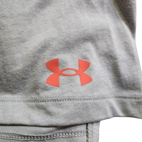 Under Armour Project Rock Tank Top Gray 100% Effort/No Quit Youth Size  XL - Picture 4 of 9